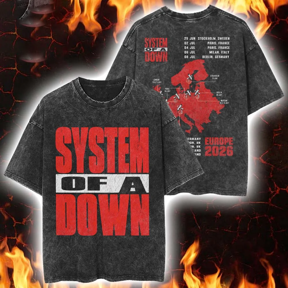 Summer Clothing Women Uk - T-shirt System Of A Down EU