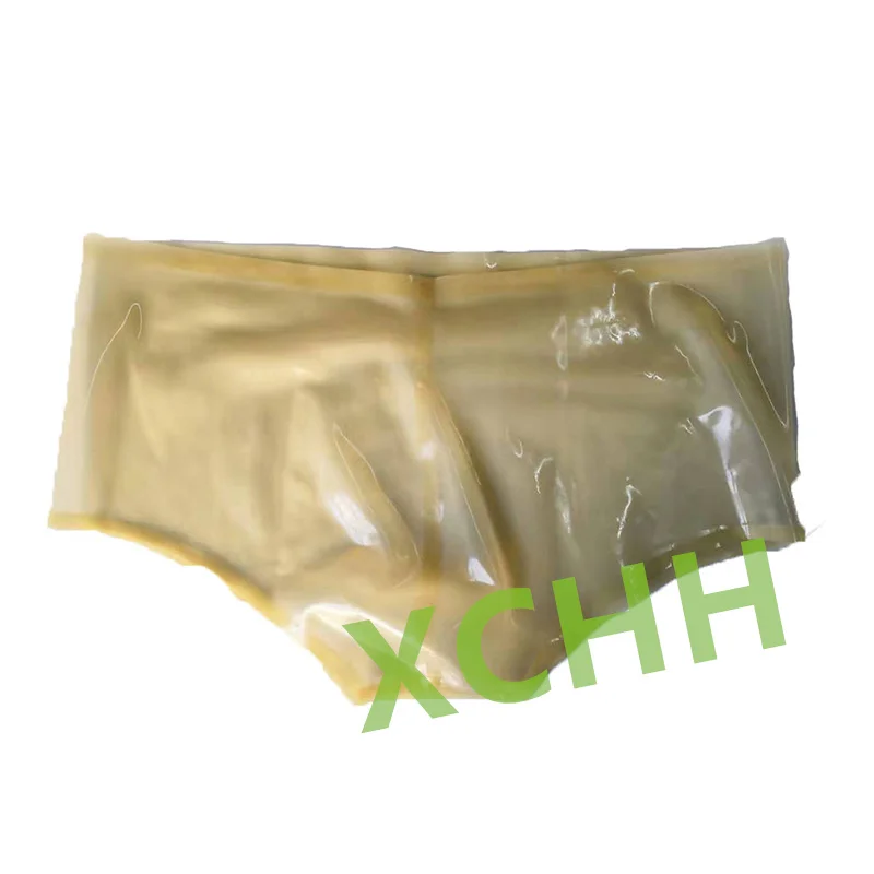 Transparent Latex Panties Underwear Rubber Sexy Hot Sale Shorts for Women