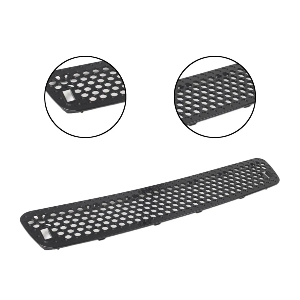 New Black Hood Grille Center Vent Air Inlet For BMW E46 M3 2001-2006 51132694723 Front Bumper Grille Easy Install