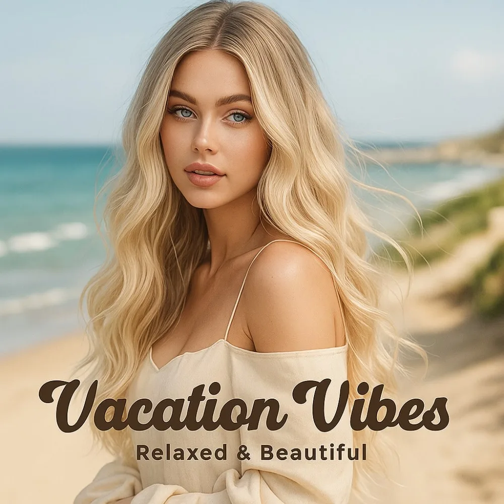 

26-дюймовый золотой парик, градиент цвета, подходит для свадеб, вечеринок, повседневной носки, пляжного отдыха