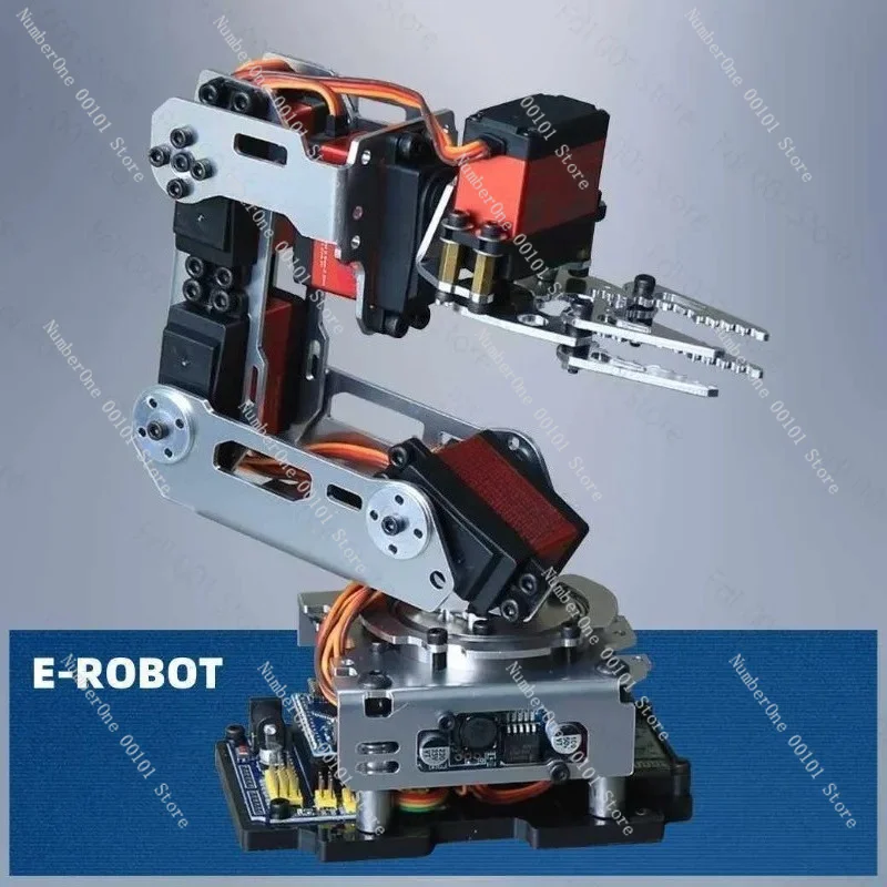 6 DOF Robot Arm Claw with Digital Servos for Arduino DIY Programmable Metal Robotics