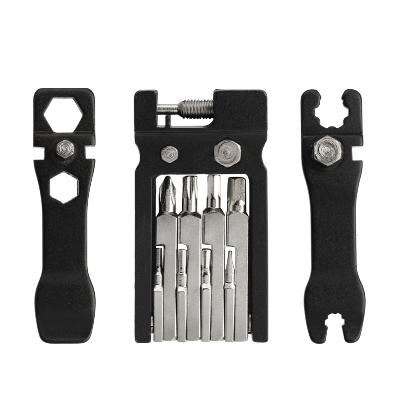 20 In1 Bicycle Repair Tools Sets Multi Function Foldable Hex Spoke Wrench Mountain Road Bike Repair Screwdriver Tool