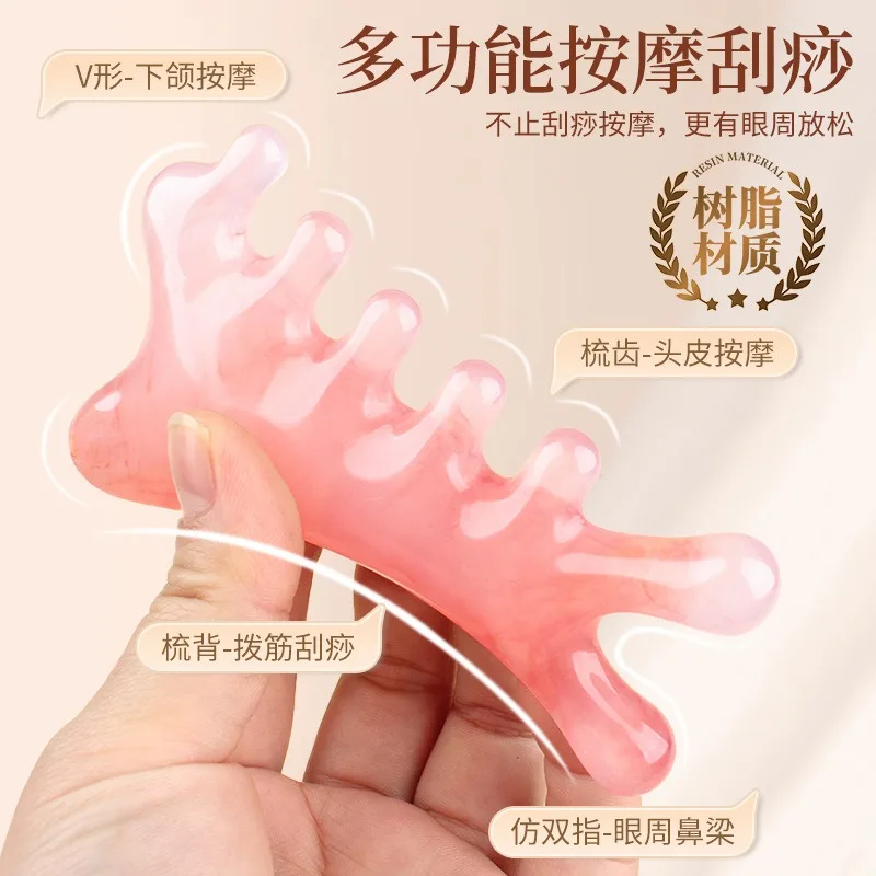 

New Natural Stone GuaSha Jade Facial Beauty Scraping Massage Tools Firm Skin Care Face Gua Sha SPA Physical Therapy Roller