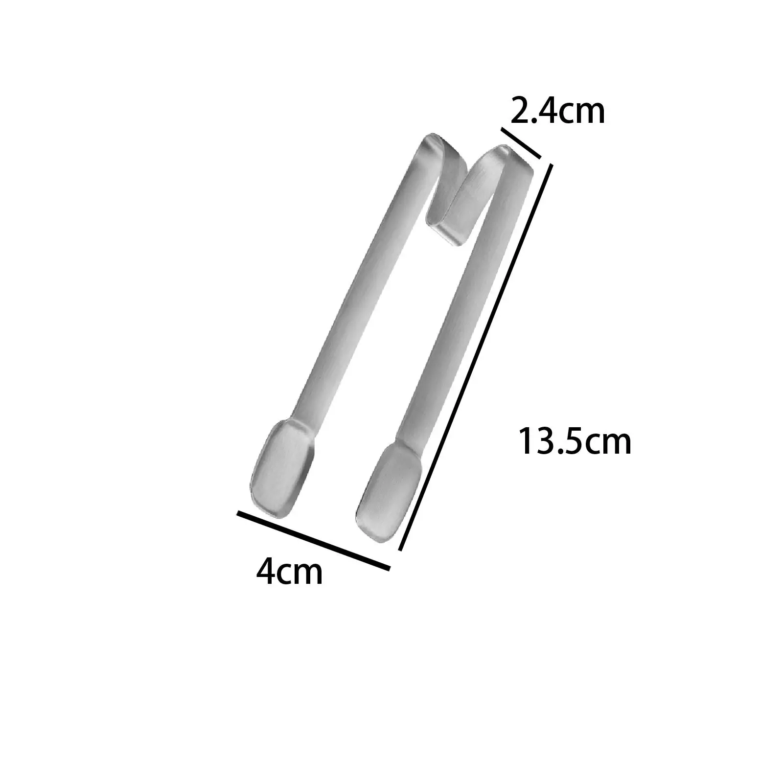 Stainless Steel Buffet Tongs for Serving Food Ice Sugar Cube Tongs Multipurpose Kitchen Tongs for Restaurant Coffee Shop Use