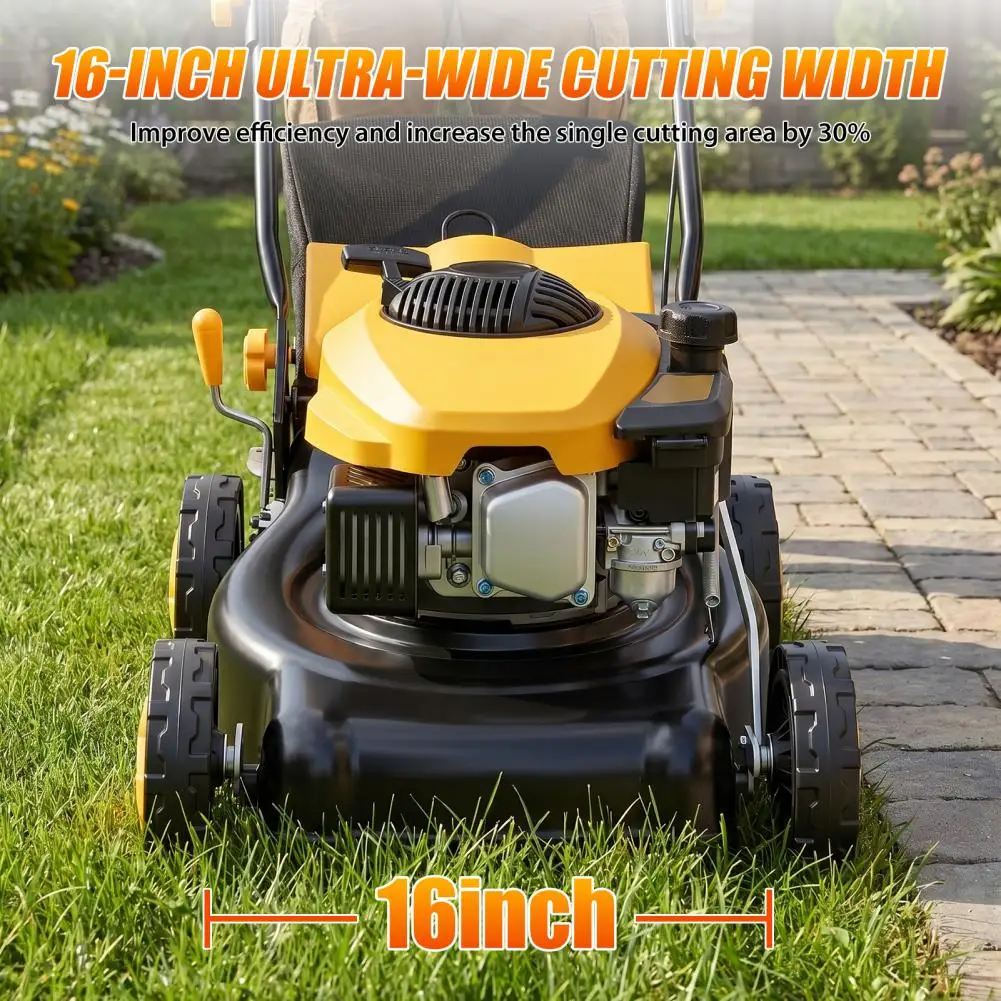 Lawn Mower, 4-Stroke Air-Cooled Engine 16