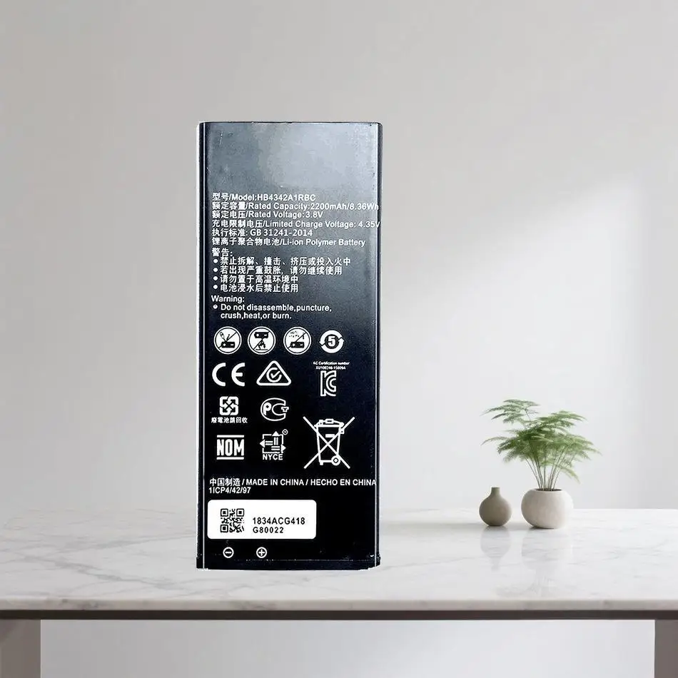 

Аккумулятор мобильного телефона HB4342A1RBC 2200 мАч для Huawei Honor 4A Honor4a Scl-TL00 AL00 CL00