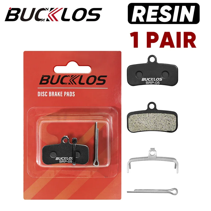 BUCKLOS Fahrradbremsbelag für SHIMANO N03A H03A D03S MTB Rennrad Hydraulische Scheibenbeläge Verschleißfeste Fahrrad-Scheibenbremsbeläge