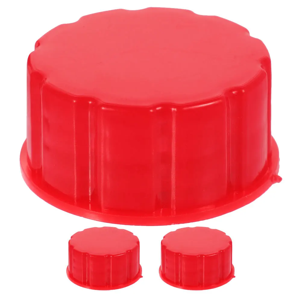 

3Pcs Gas Can Caps Anti-Spill Replacement Coarse Thread Solid Caps for Gallon Can Seal Leak-Proof Gas Cap Replacement