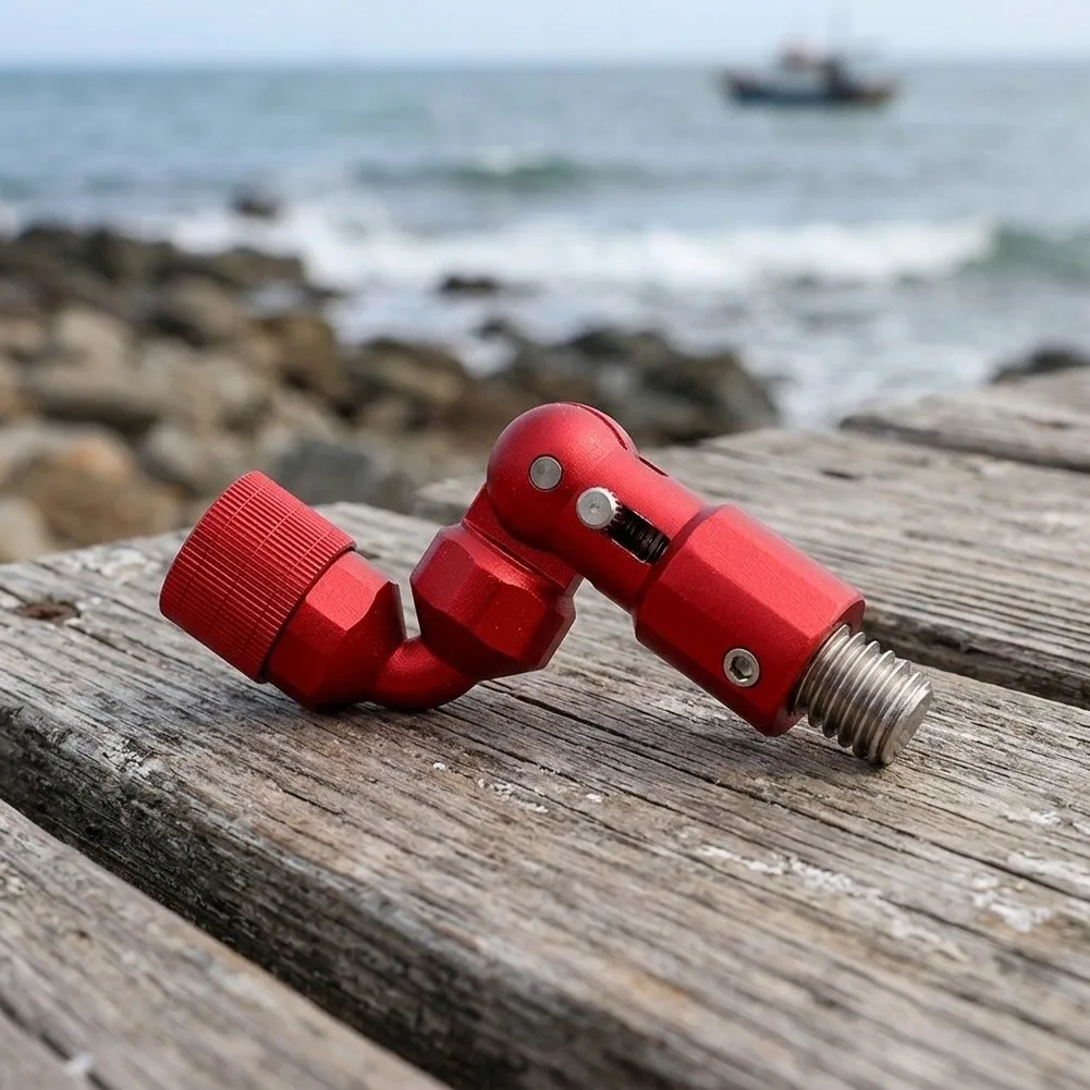 12mm Thread Landing Net Connector Net Connector Folding Joint Locking Switch Long-lasting Performance Efficient Design