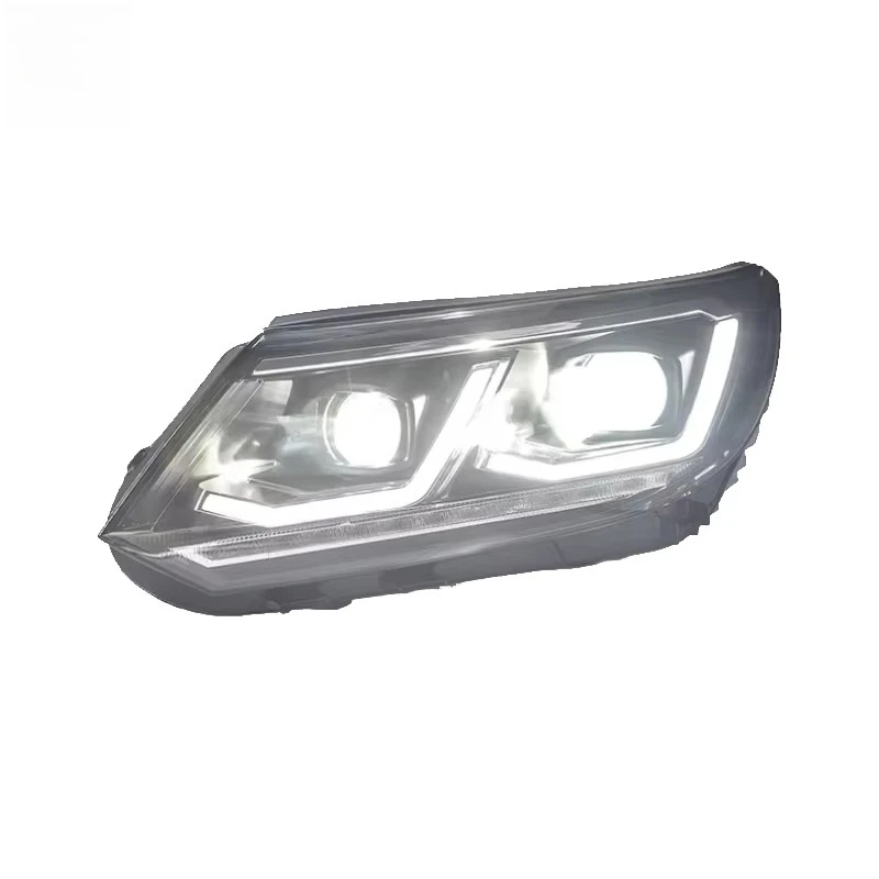 2 Pieces for Tiguan L 2013 2016 Head Lamp Light Upgrade VW Tiguan L LED Head Light DRL Durable Headlight