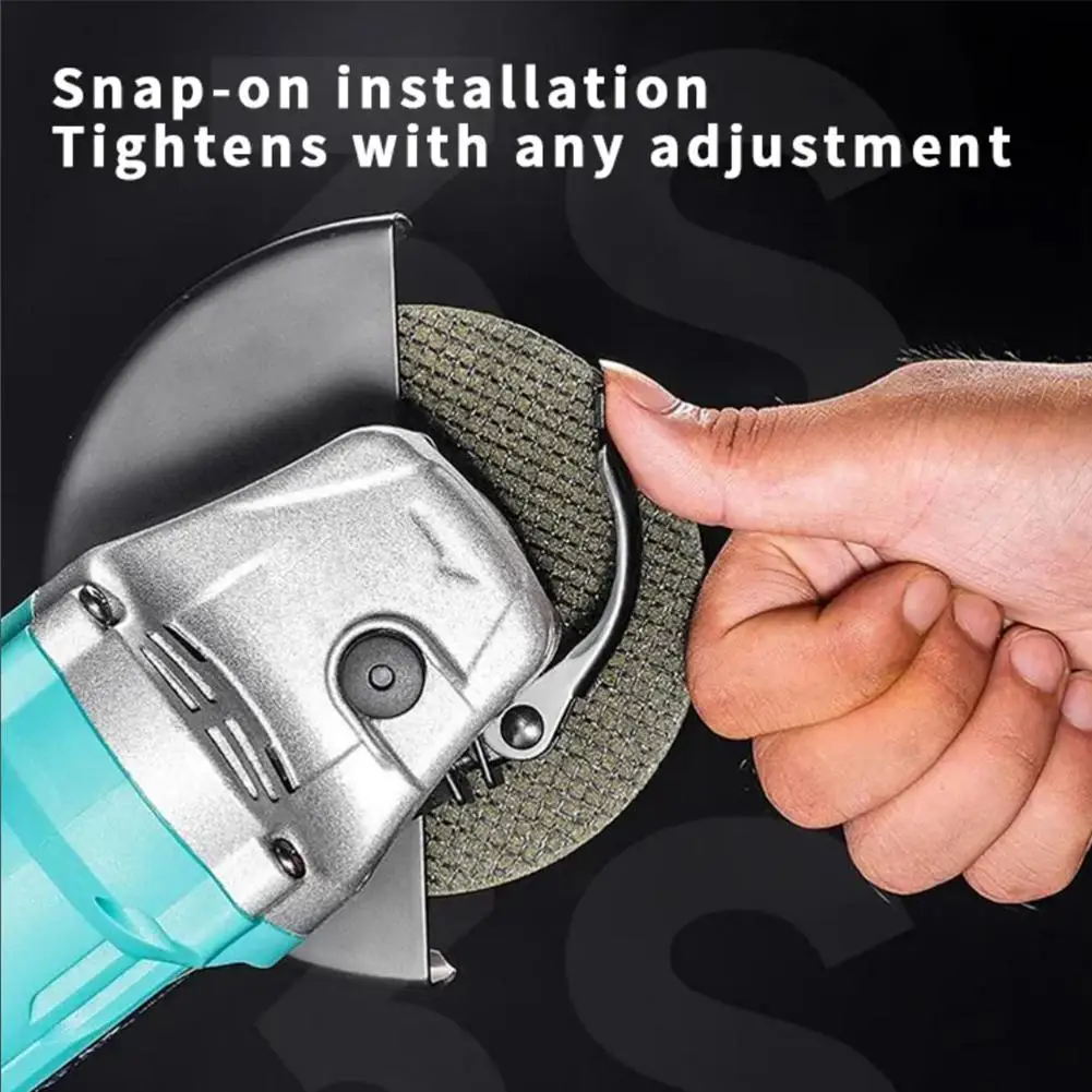 ملحقات الأدوات الكهربائية 100 نوع التثبيت السريع زاوية طاحونة الغطاء الواقي زاوية طاحونة غطاء غبار زاوية طاحونة #2