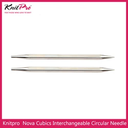 1 piece Knitpro Nova Cubics Interchangeable Circular Knitting Needle In Two Length 11.5cm/8.5cm