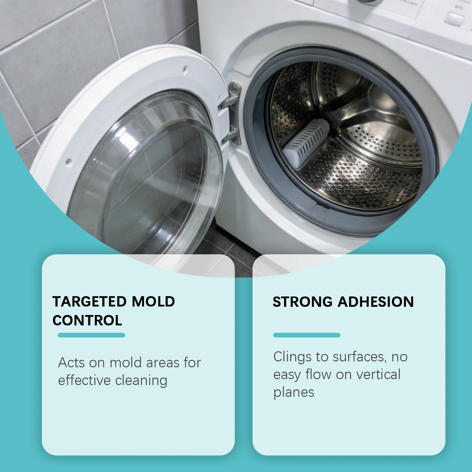 Multi‑purpose powerful stain remover,perfect for bathroom tiles,washing machine rubber gaskets,tile grout and household crevices