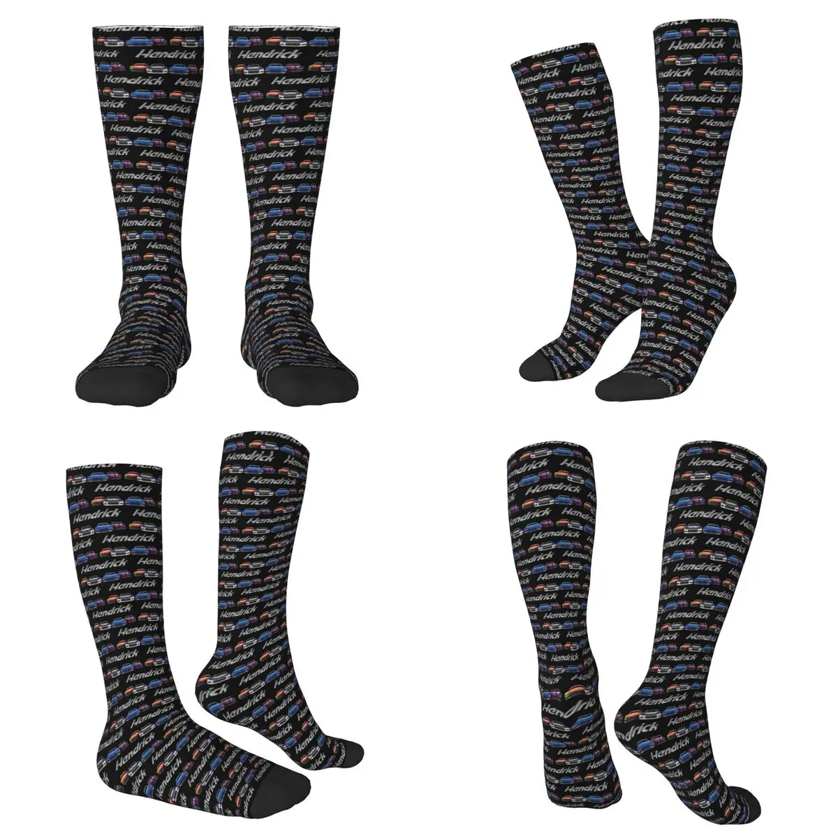 

All Seasons Hendrick Motorsports 2021 Playoffs Edition Socks Harajuku Sport Middle Tube Socks Soft Stockings for Men Women