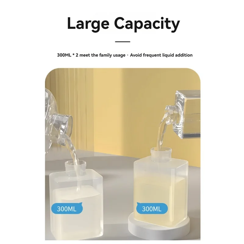 

AT29-2 Бесконтактный дозатор мыла с зарядкой через USB Дозатор мыла 3-уровневое регулируемое настенное крепление для жидкости в ванной комнате + пена