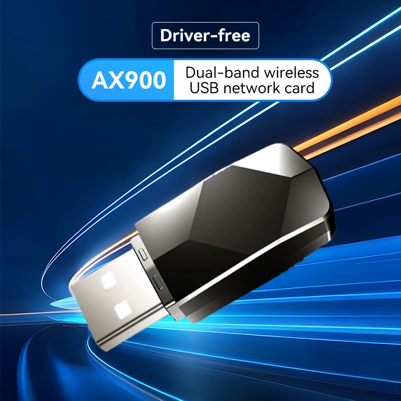 

WiFi5 no drive wireless mini network card RTL8821CU 2.4G&5.8G dual band 600MB high-speed transmission black with cover