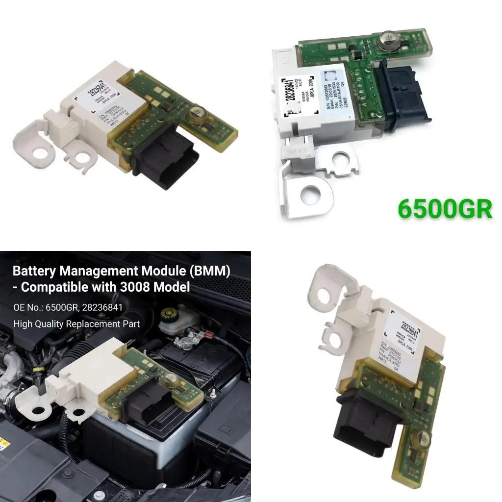 Car Battery Module Automotive Accessory Car Battery Management Unit Power Control Module for 3008 5008 308CC