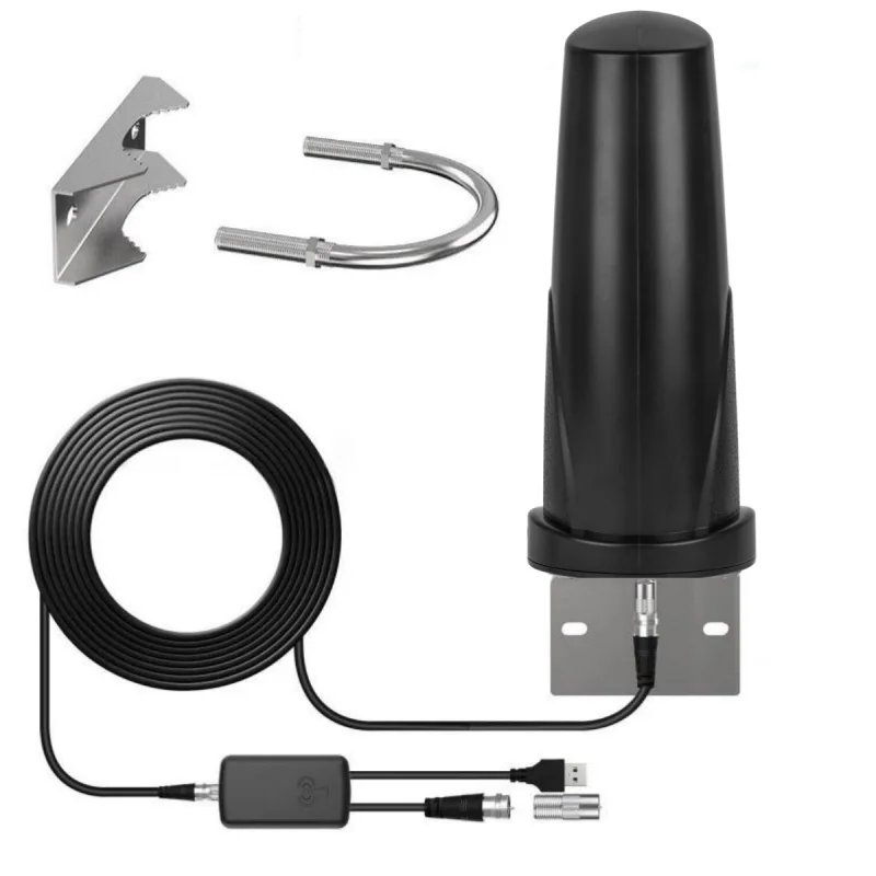 Private Model 2026 High-Definition Digital TV Antenna Indoor Outdoor HDTV Antenna DVB-T2 for Clear Reception