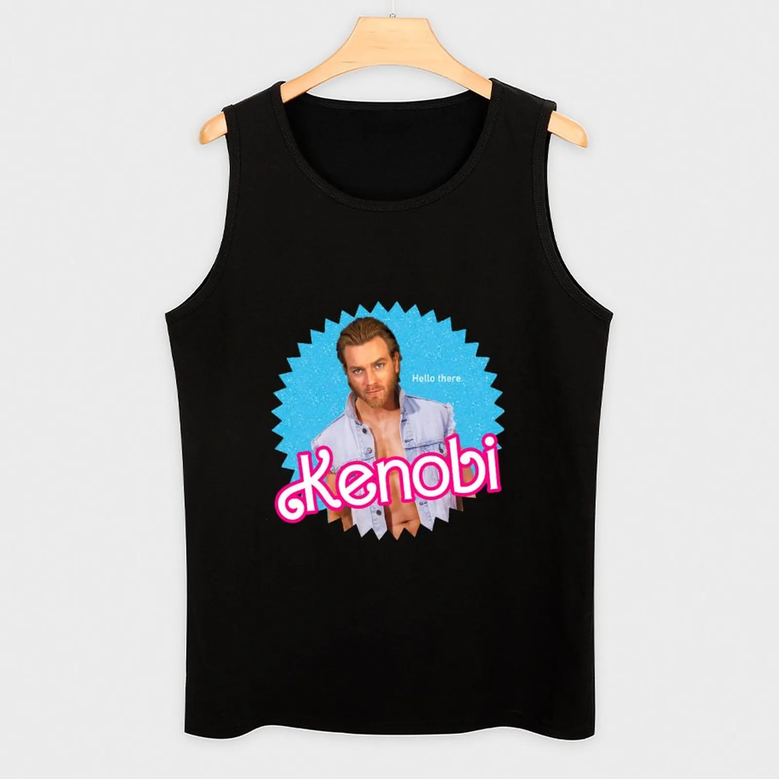 Ken Obi Tank Top T-shirt man Fitness men clothing sleeveless