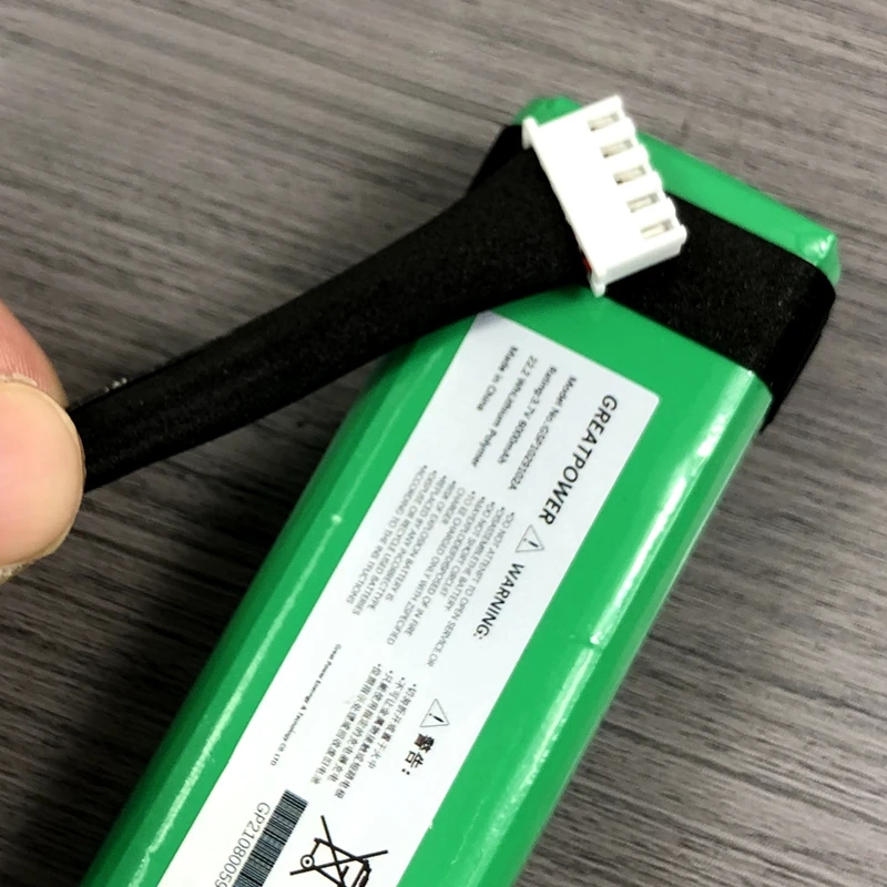 New 3.7V 6000mAh Battery for JBL Charge 3 Charge3 GSP1029102A Bluetooth Player Accumulator 5-wire Plug
