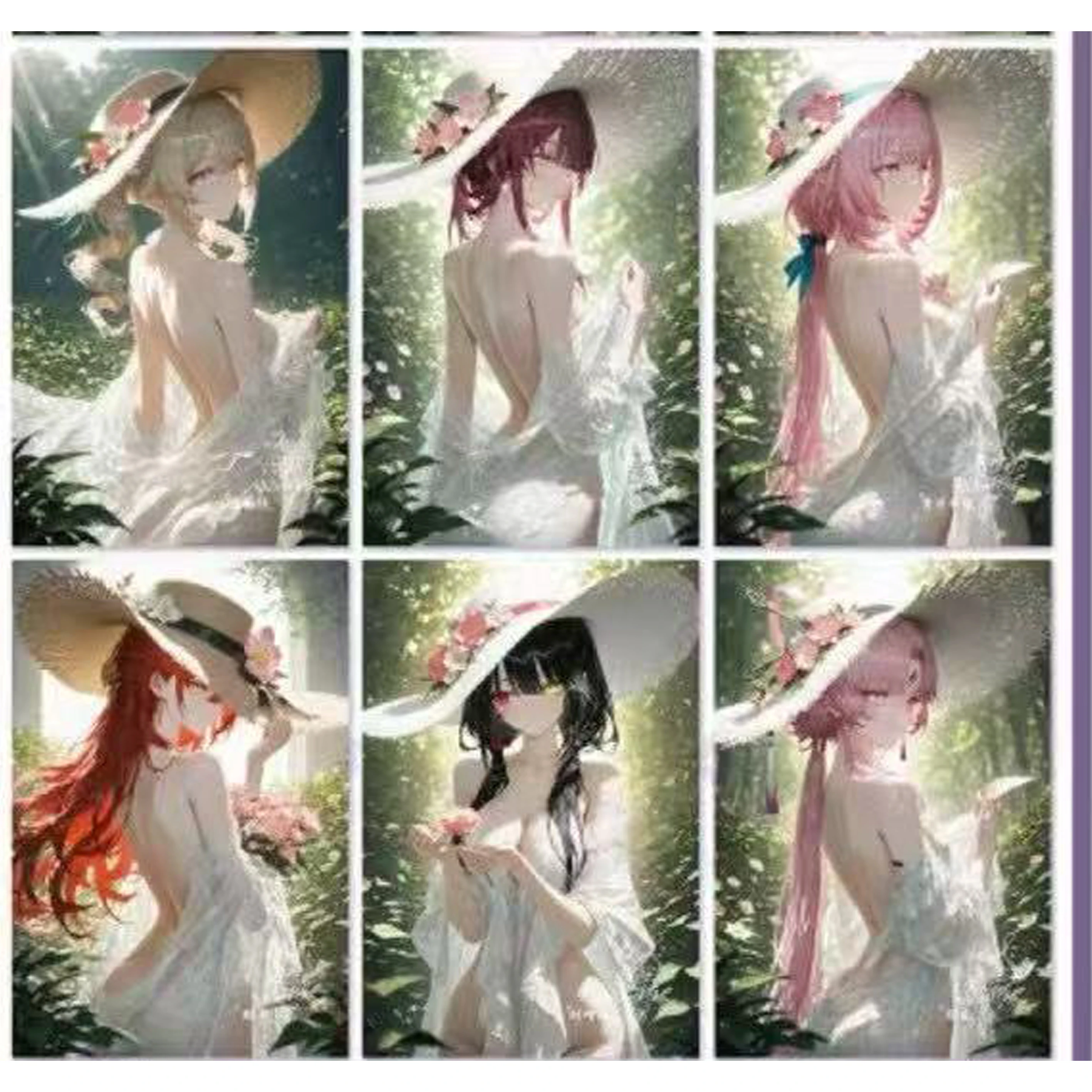 Latest Wholesale Goddess Story Collection Card Character Wife Card "Mingyue" A5 Card Game Rare Lover Card Anime Toy Card