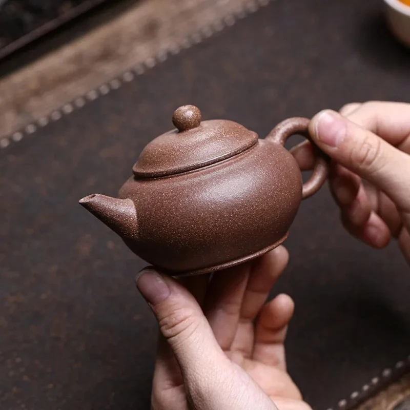 

140ml Tradition Yixing Purple Clay Teapot Chinese Handmade Zisha Tea Pot Beauty Tea Infuser Kettle Teaware Household Tea Set
