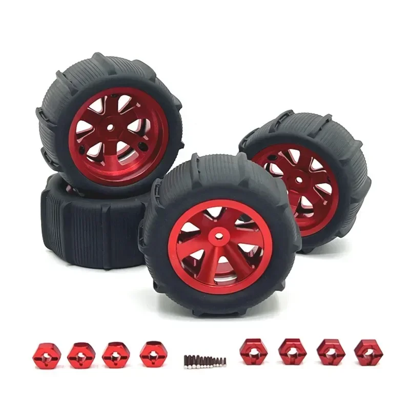 

Metal Upgraded Tire Clamp Wheels For MJX WLtoys SCY JJRC RIaarIo LC HuanSu and other RC Car Parts