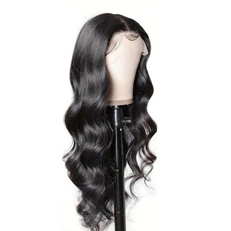 ISEE HAIR 13x6 Body Wave HD Lace Front Human Hair Wigs For Women Brazilian Human Hair Body Wave HD Transparent Lace Frontal Wigs image 2