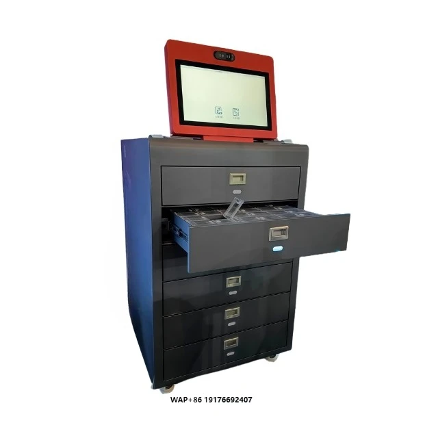 CNC Tools Management Cabinet Single Drawer with Box 6 Floors Automated Tools Storage for Machining Tools