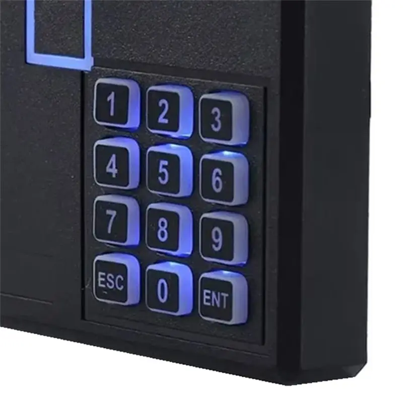 IC Access Control Card Reader 13.56MHz RFID Password Reader Wiegand 26/34 Output for Access Control Machine