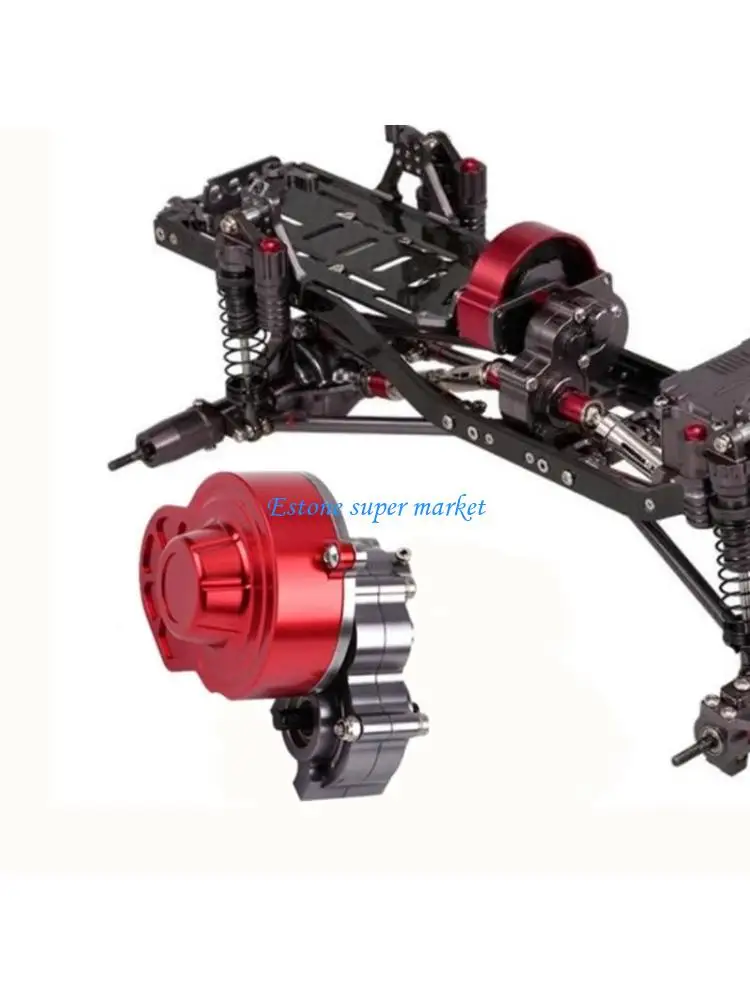 

090B Complete SCX10 Transmission Box with Gear for 1/10 Remote Control Crawler Truck
