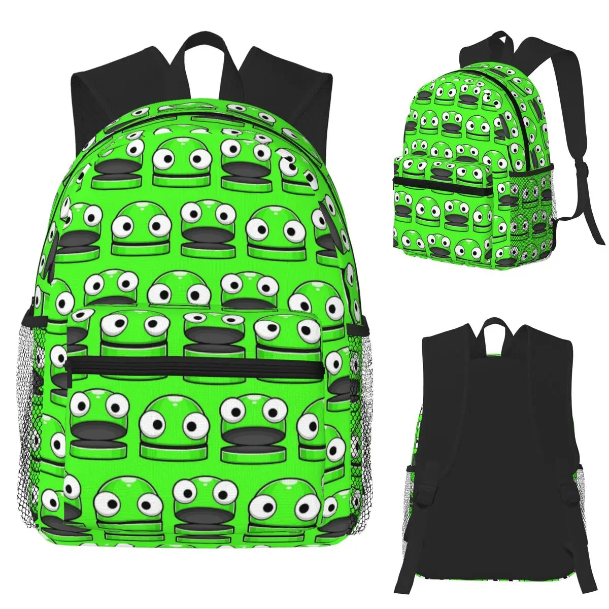 

Repo Robot Game Character Pattern Student Backpack School Bag Hiking Travel Daypack for Boys Girls Fashion Bookbag Shoulder Bags