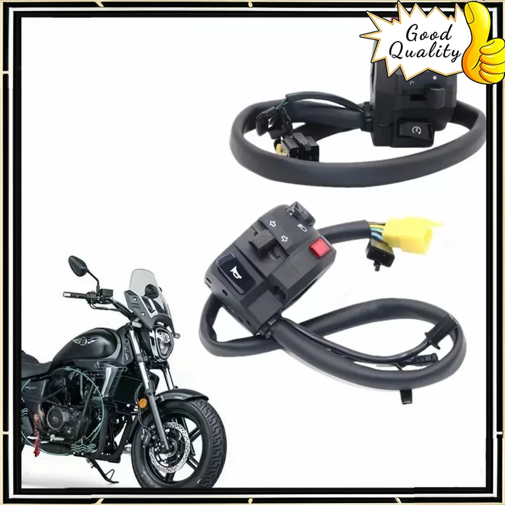 Good Quality For Haojue TR300 original handle switch HJ300-33A turn signal start horn switch