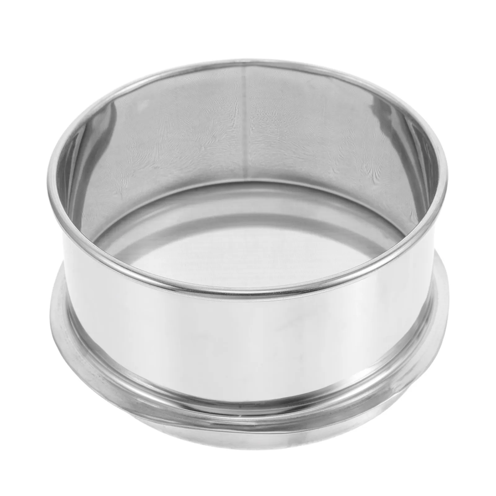 Stainless Steel Fine Mesh Round Sieve for Ceramic Glaze Pigment Clay Filtration Pottery Studio Essential Sifting Strainer Tool