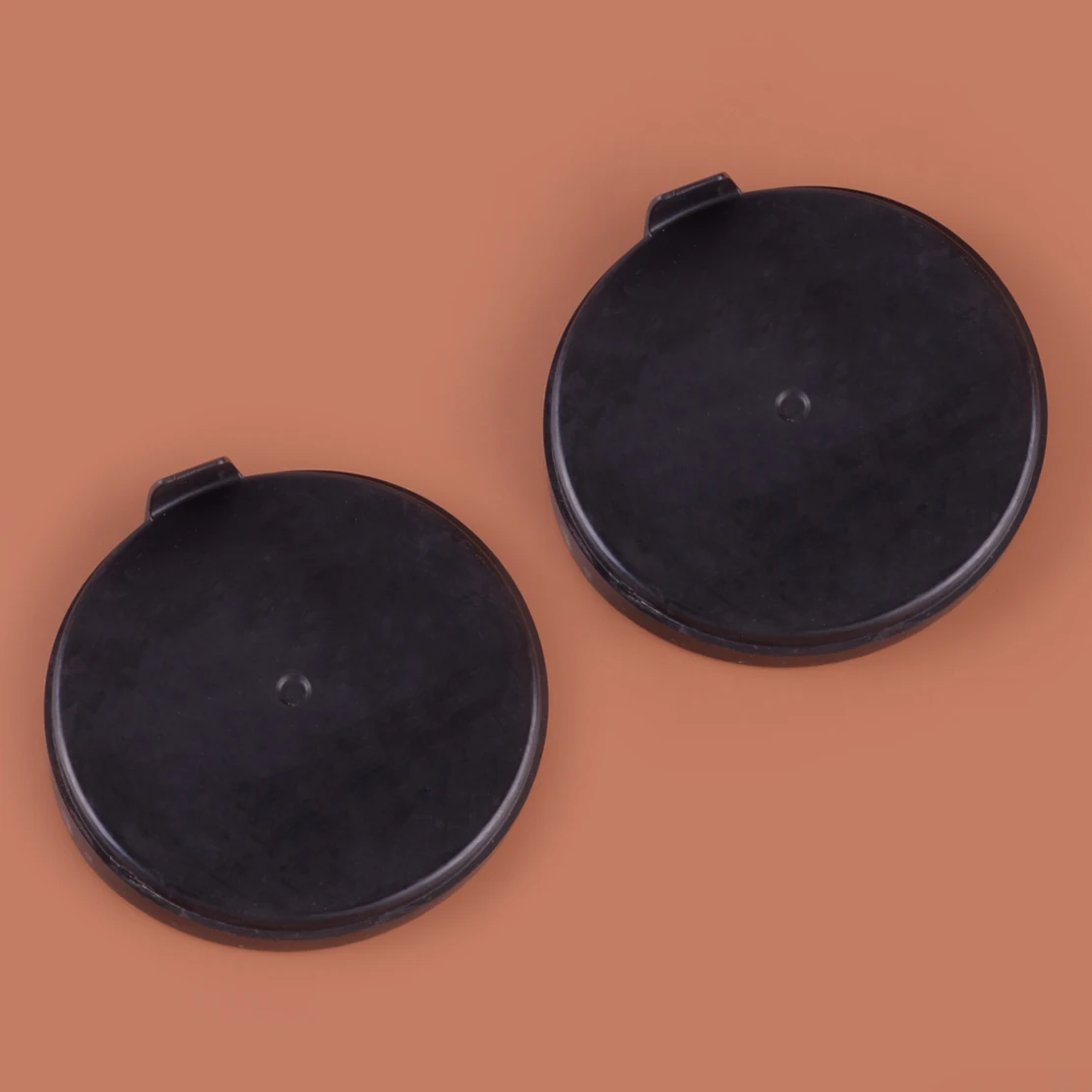 

20001509 2Pcs Car Auto Headlight Dust Cover Headlamp Waterproof Cap Black Rubber Fit for Jeep Renegade Version 2016