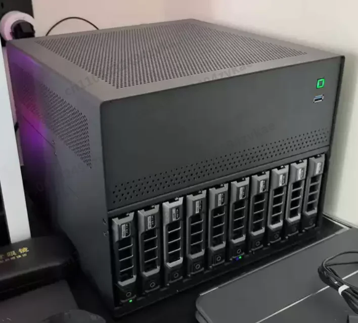 10+2 Bay, Micro-ATX, 1U Flex PSU,Includes Backplane (No HDD Trays)Empty Chassis N10 NAS Chassis |