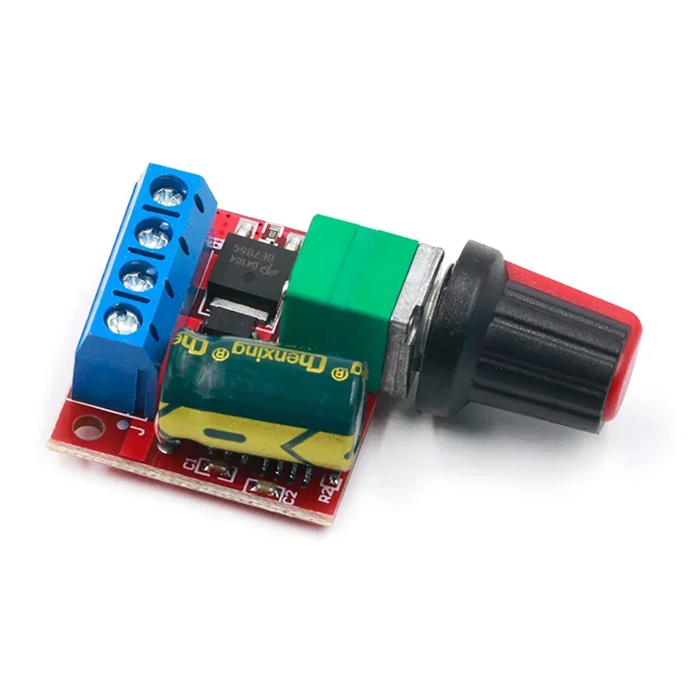5A 90W PWM Motor DC Motor Speed Controller Module DC-DC 4.5V-35V Adjustable Regulator Control Governor Switch LED Dimmer