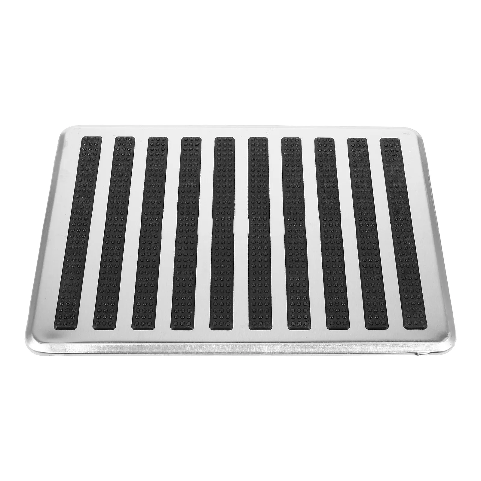 

Накладки на педали автомобиля из ПВХ и нержавеющей стали, противоскользящие, для тормоза, сцепления, акселератора, аксессуар для безопасности автомобиля, для пола автомобиля