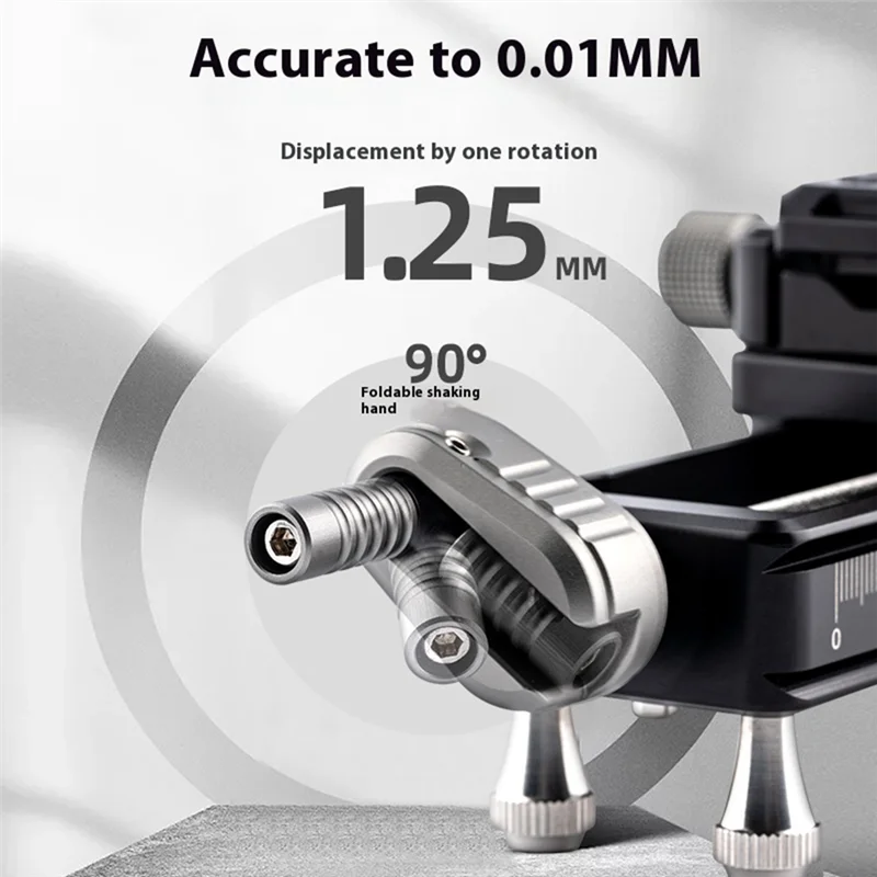 

ABZZ-NISI NM-200S Macro Focusing Rail Slider Close-Up And Macro Photography Quick Release System