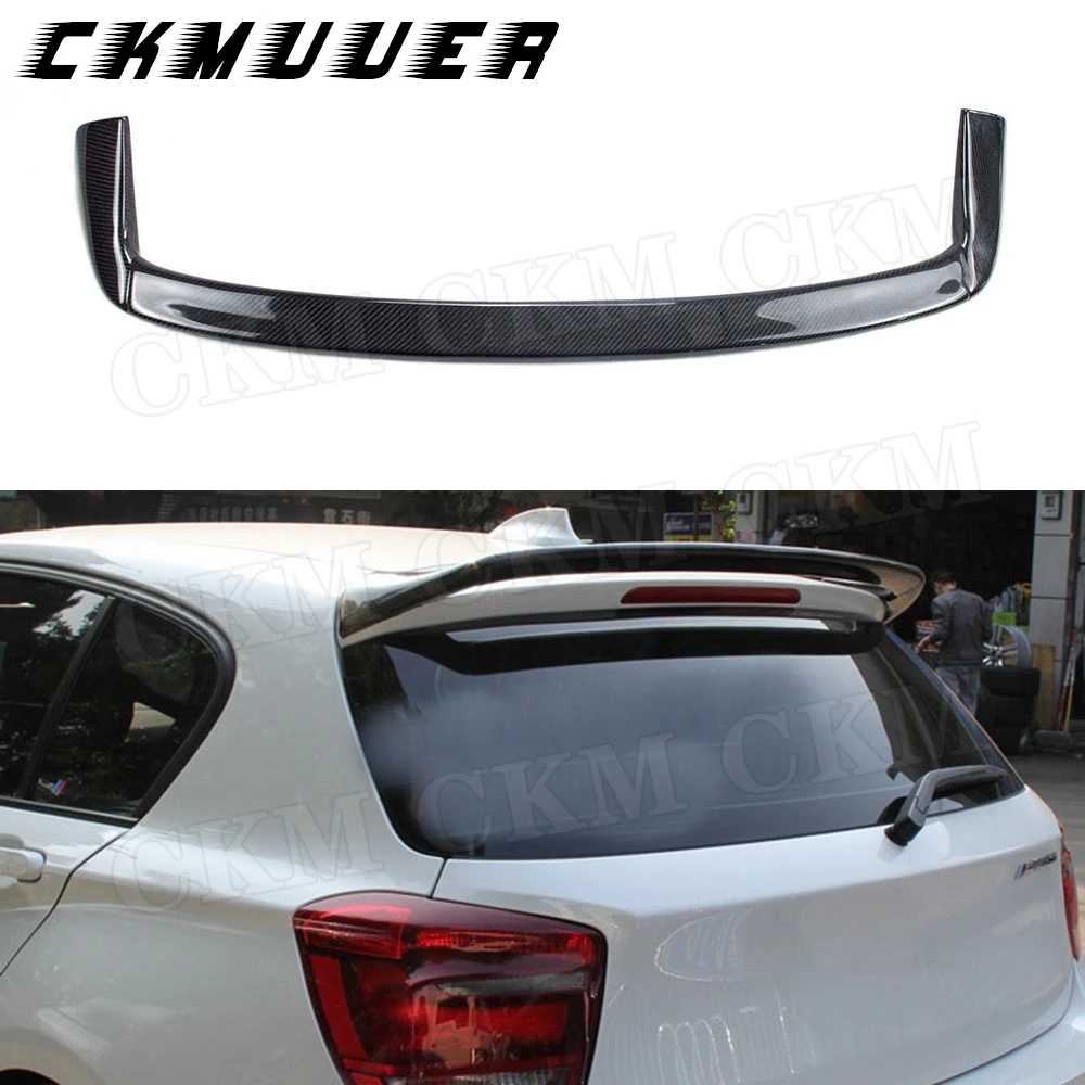 

CKMUUER 1 серия Winglet, задний спойлер на крышу из углеродного волокна, наклейка на крылья для BMW F20 116i 120i 118i M135i 2012-2018
