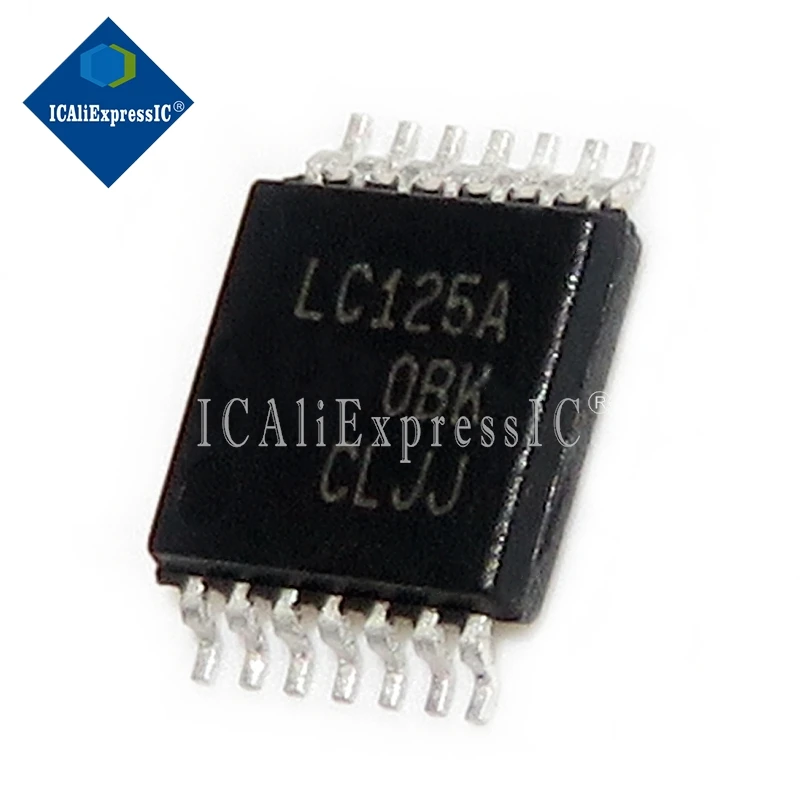 5PCS SN74LVC125APWR SN74LVC125 LC125A TSSOP-14