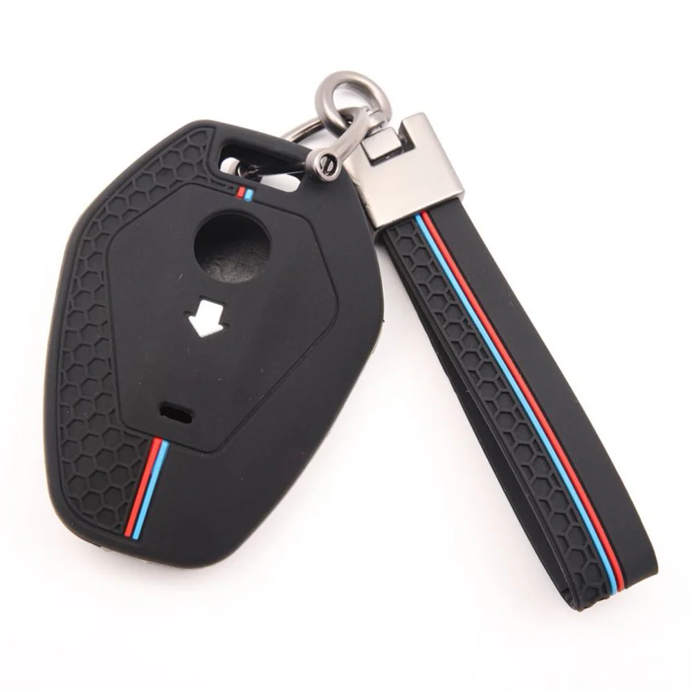 Silicone Key Protective Fob With Keychain for BMW R1300GS R12 R1300 R1300R R1300RS R1300RT R1300GS ADV Adventure