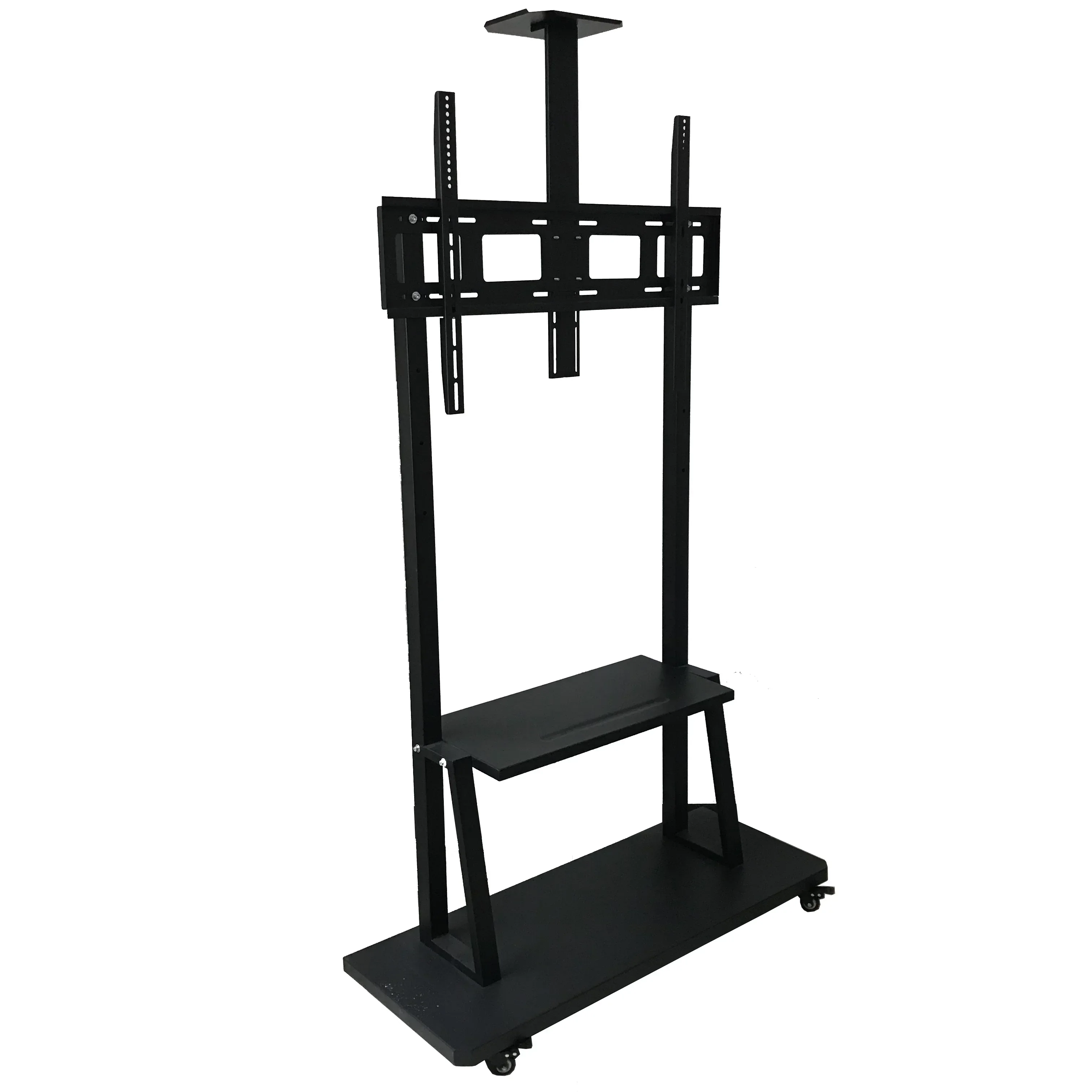 office and school common universal mobile tv cart for 42''-100'' large size movable tv stand