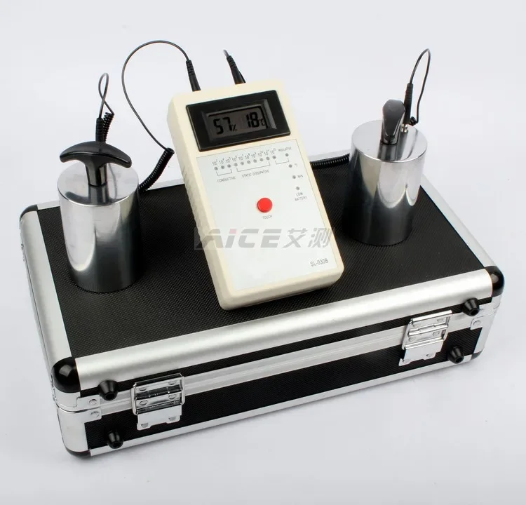 SL-030B Surface Resistance Tester Anti-static Capability Tester Heavy Hammer Temperature and Humidity Display