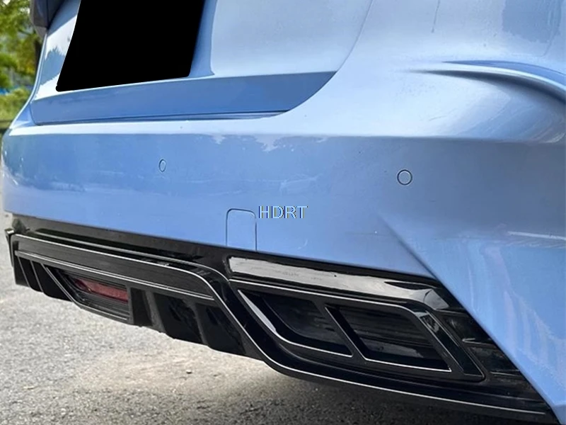 Car Styling Tail Throat Exhaust Pipe Frame Rear Surround Back Lip Cover Accessories Exterior Sticker For Chery Arrizo 8 2022 +