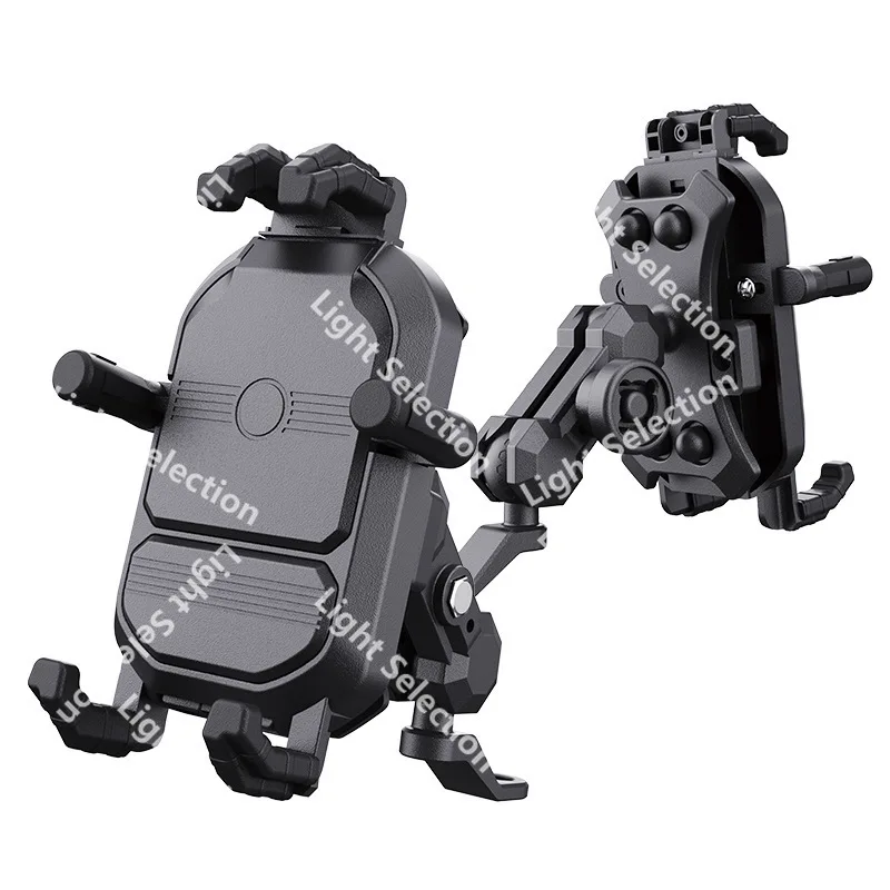 

Motorcycle mobile phone wireless charging bracket 15W fast shock absorption anti-theft full protection locomotive travel
