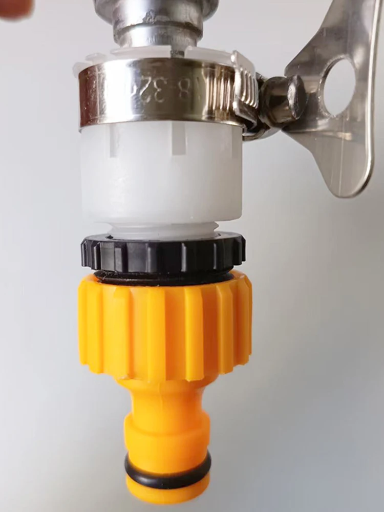 Adaptateur de robinet d'eau universel Durable, raccord de tuyau en plastique, raccord rapide pour le lavage de voiture, l'irrigation du jardin