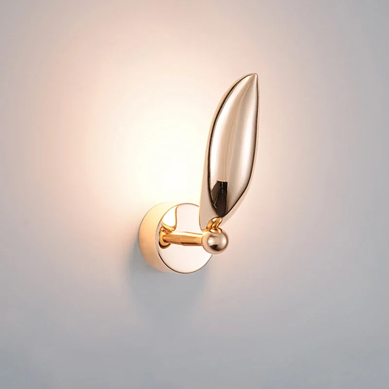 Imagem -04 - Nordic Led Bird Wall Lamp Golden Sconce Bird Light Criativo Forma de Gaivota Iluminação Interior Decoração de Casa Quarto Sala de Estar Novo