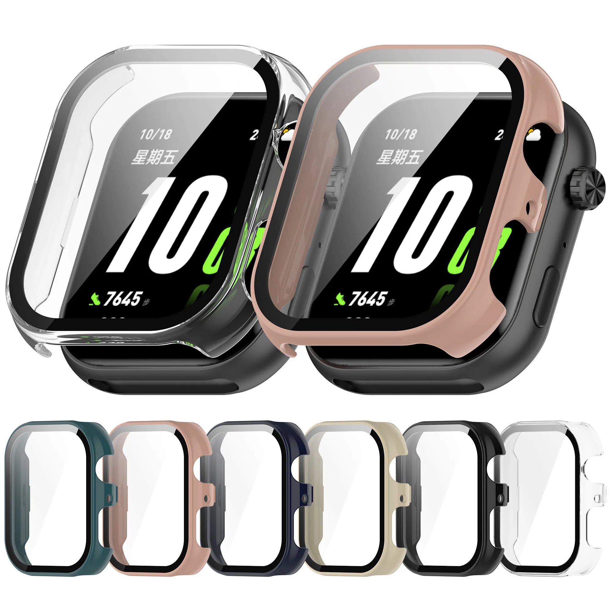 Watch Case For Huawei Honor Choice ROSSINI 2i Protective Cover Hard PC Frame With Glass Film Coverage Cases Shell Accessories