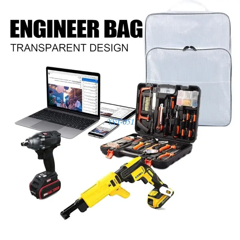 E15A 18Inch Dustproof Waterproof Tool Backpacks Electrostatic Prevention Tool Bag